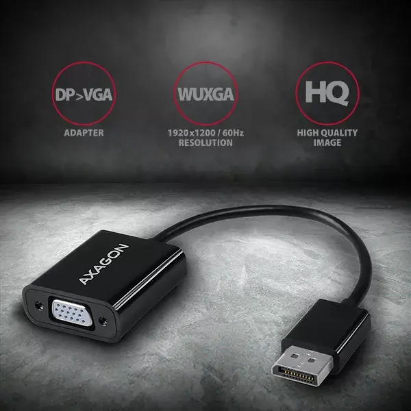 Video kabeļa adapteris Axagon RVD-VGN Photo 2