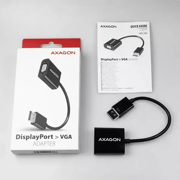 Video kabeļa adapteris Axagon RVD-VGN Photo 7