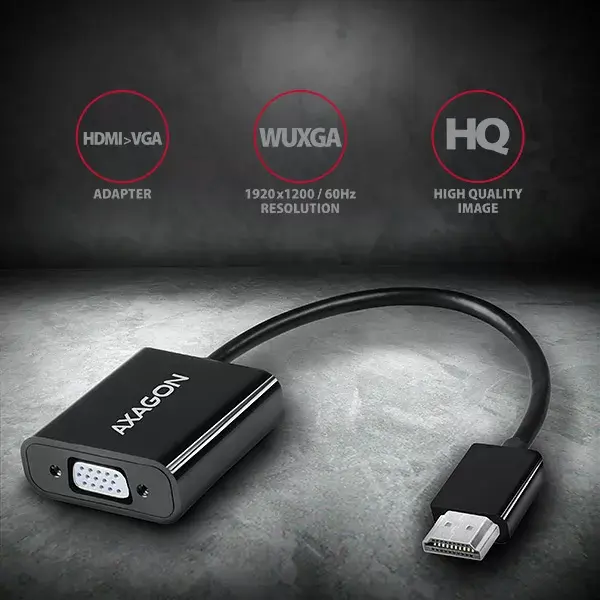 Video kabeļa adapteris Axagon RVH-VGAN Photo 2