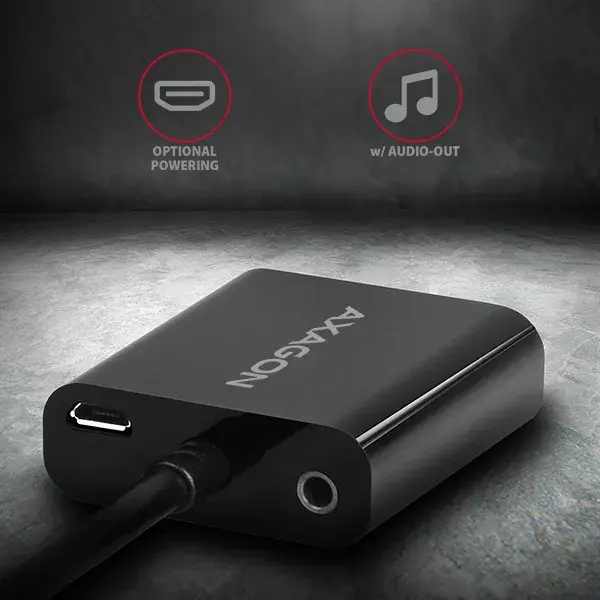 Video kabeļa adapteris Axagon RVH-VGAN Photo 3