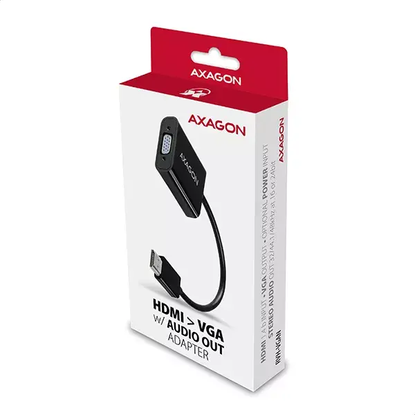 Video kabeļa adapteris Axagon RVH-VGAN Photo 9
