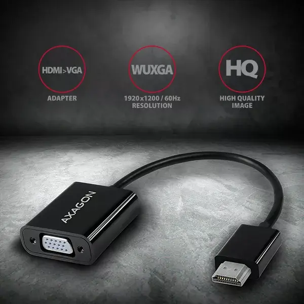 Video kabeļa adapteris Axagon RVH-VGN Photo 2