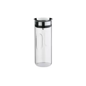 Carafe WMF 06.5104.6040 — 0.8 L glass body with stainless steel lid, silver transparent