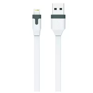 Muvit MUUSC0155 lightning cable 2 m Grey, White