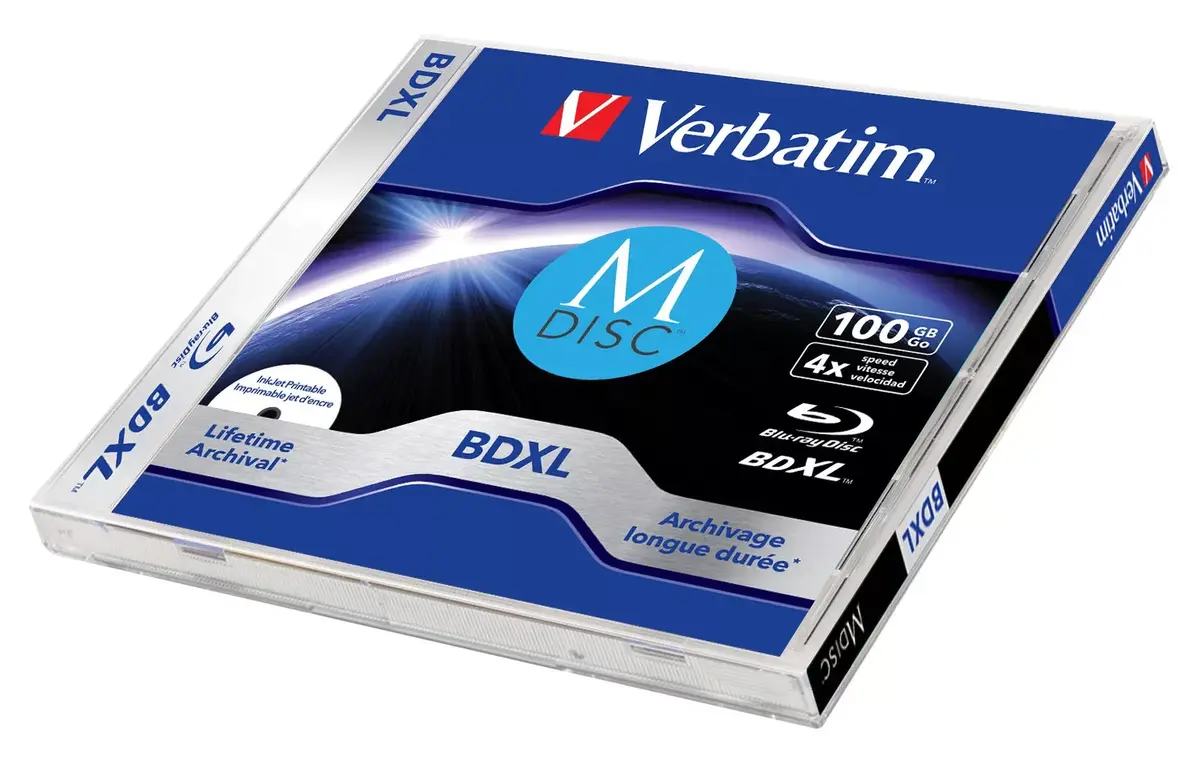 BDXL Verbatim MDISC Lifetime arhivēšanas 100GB Photo 2