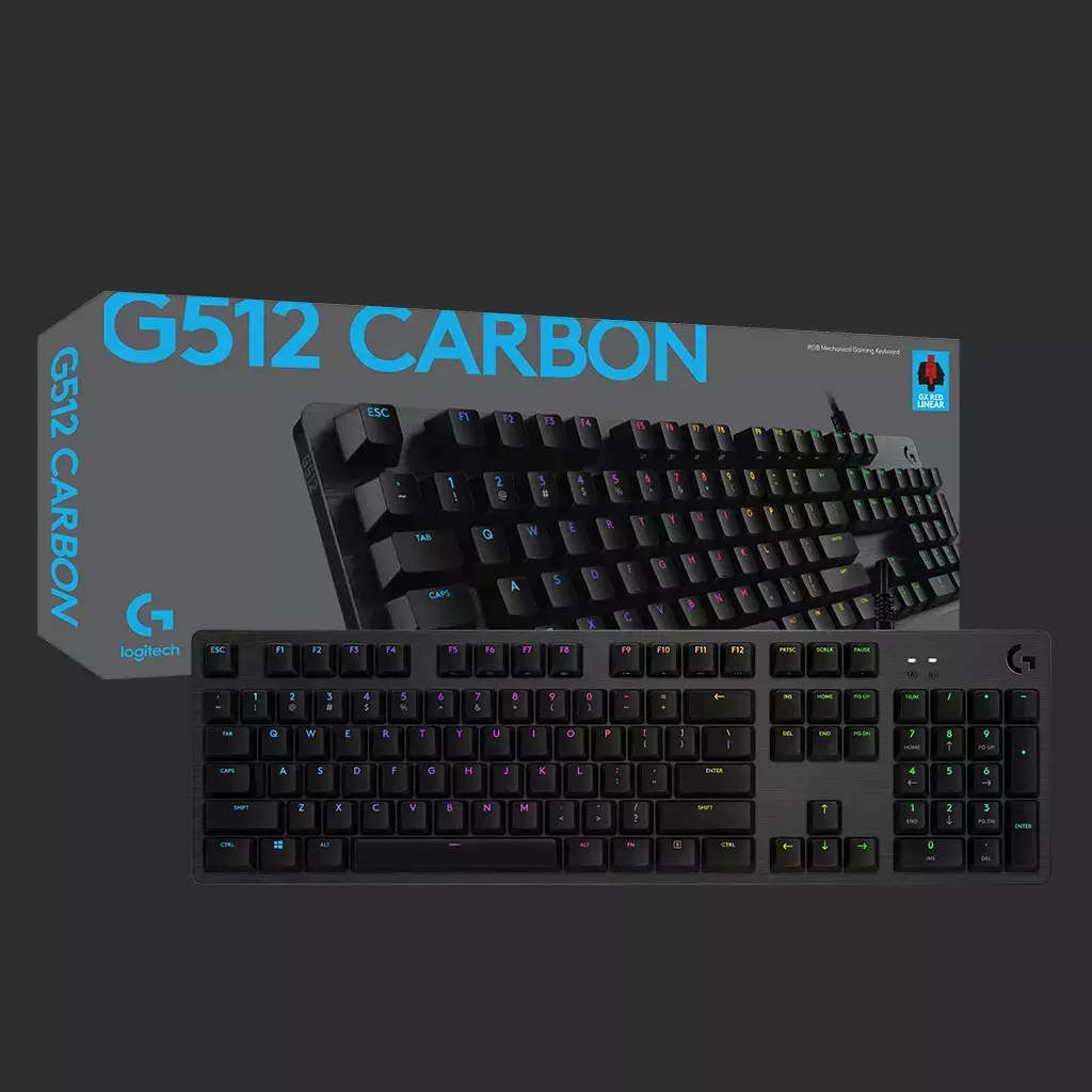 Mehāniskā spēļu tastatūra Logitech G G512 CARBON LIGHTSYNC RGB Photo 8