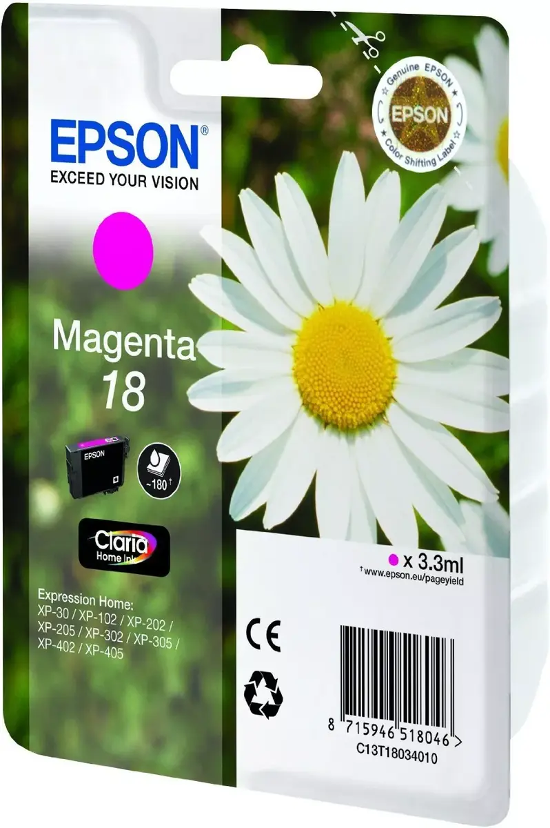 Cartridge Epson 18 XP-30 Magenta Photo 2