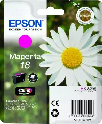 Cartridge Epson 18 XP-30 Magenta Photo 3