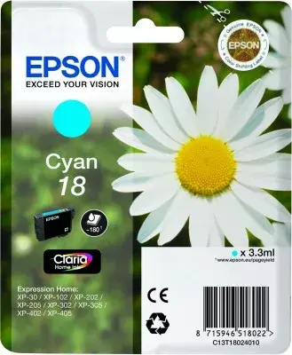 Картридж Epson 18 XP-30 Голубой Photo 2