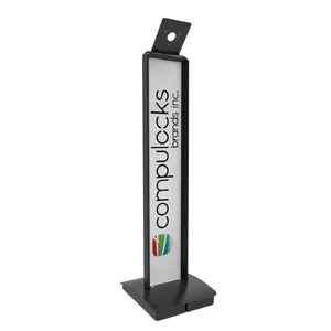 Passive Holder Compulocks VESA Brandable Floor Stand Black