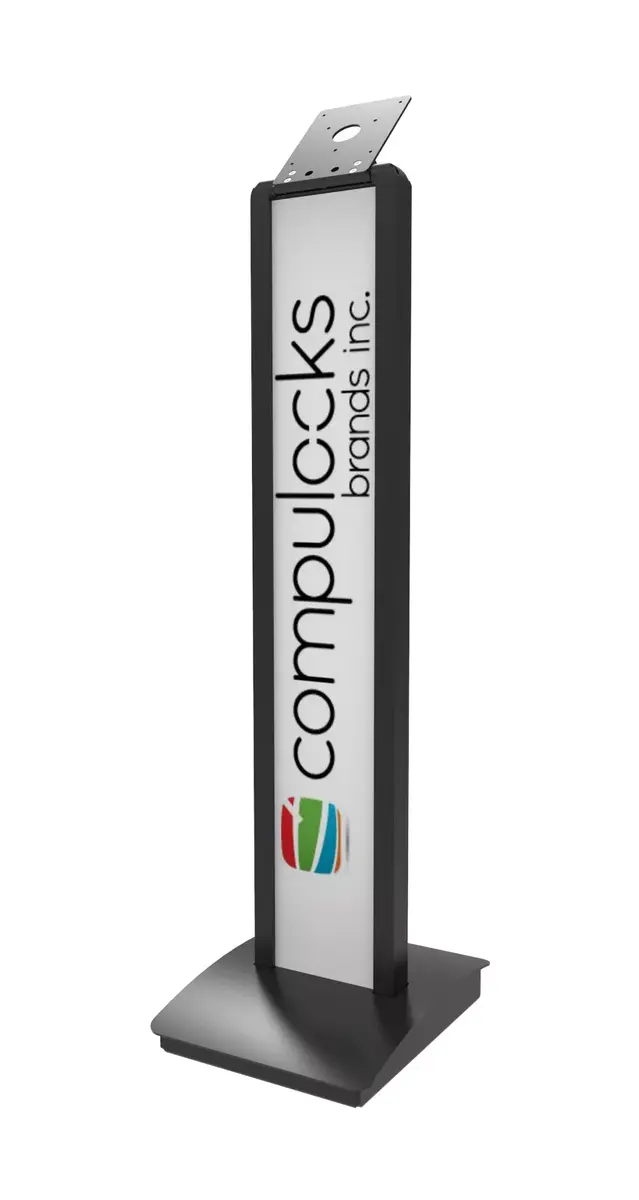 Pasīvais turētājs Compulocks VESA Brandable Floor Stand Black Photo 2