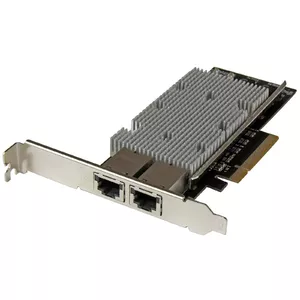 Network Card StarTech 2-Port PCIe 10GBase-T with Intel X540, 2x RJ45, 20 Gbit/s, PCI Express