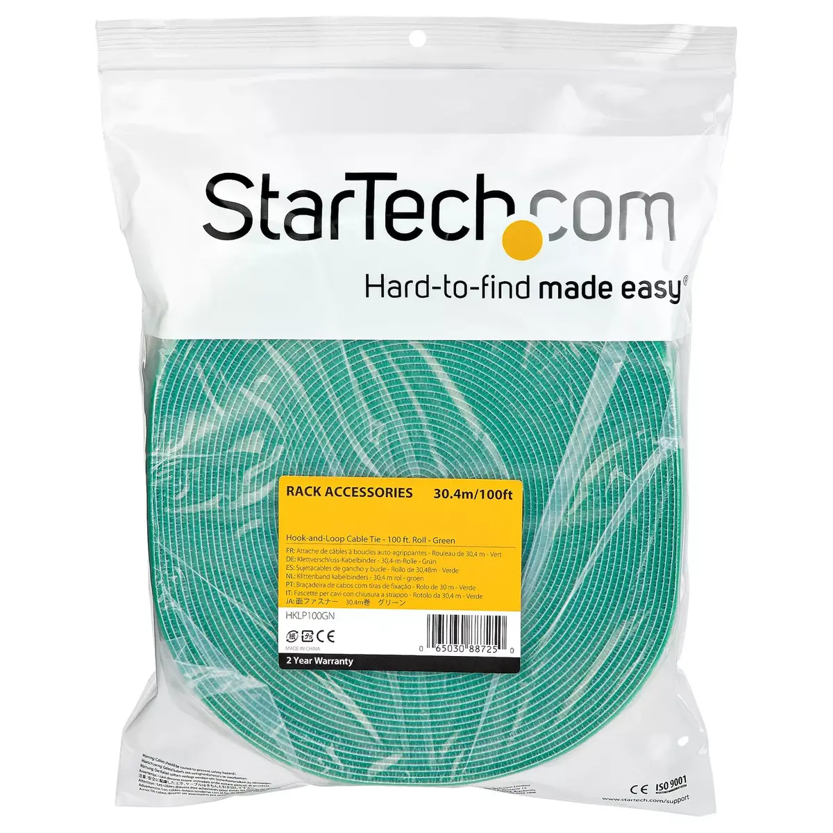 Hook & Loop kabelis StarTech HKLP100GN Photo 4