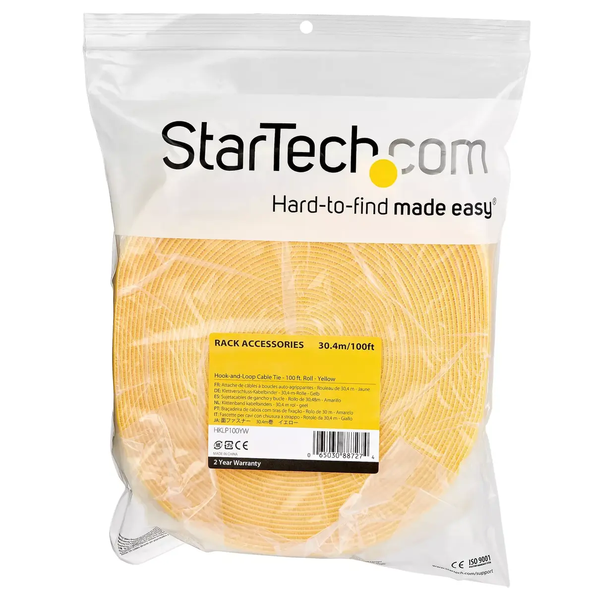 Hook & Loop kabelis StarTech HKLP100YW Photo 4