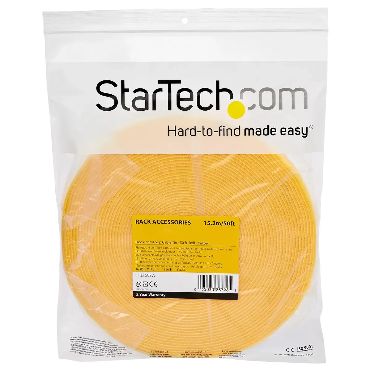 Hook & Loop kabelis StarTech.com HKLP25YW Photo 4