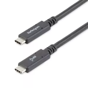 USB C to USB C Cable StarTech.com USB315C5C6 1.8m 5A 100W PD 3.0