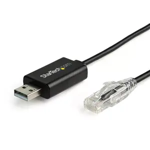 Network Cable StarTech.com Cisco USB Console Cable RJ-45 USB 2.0 1.8m Black