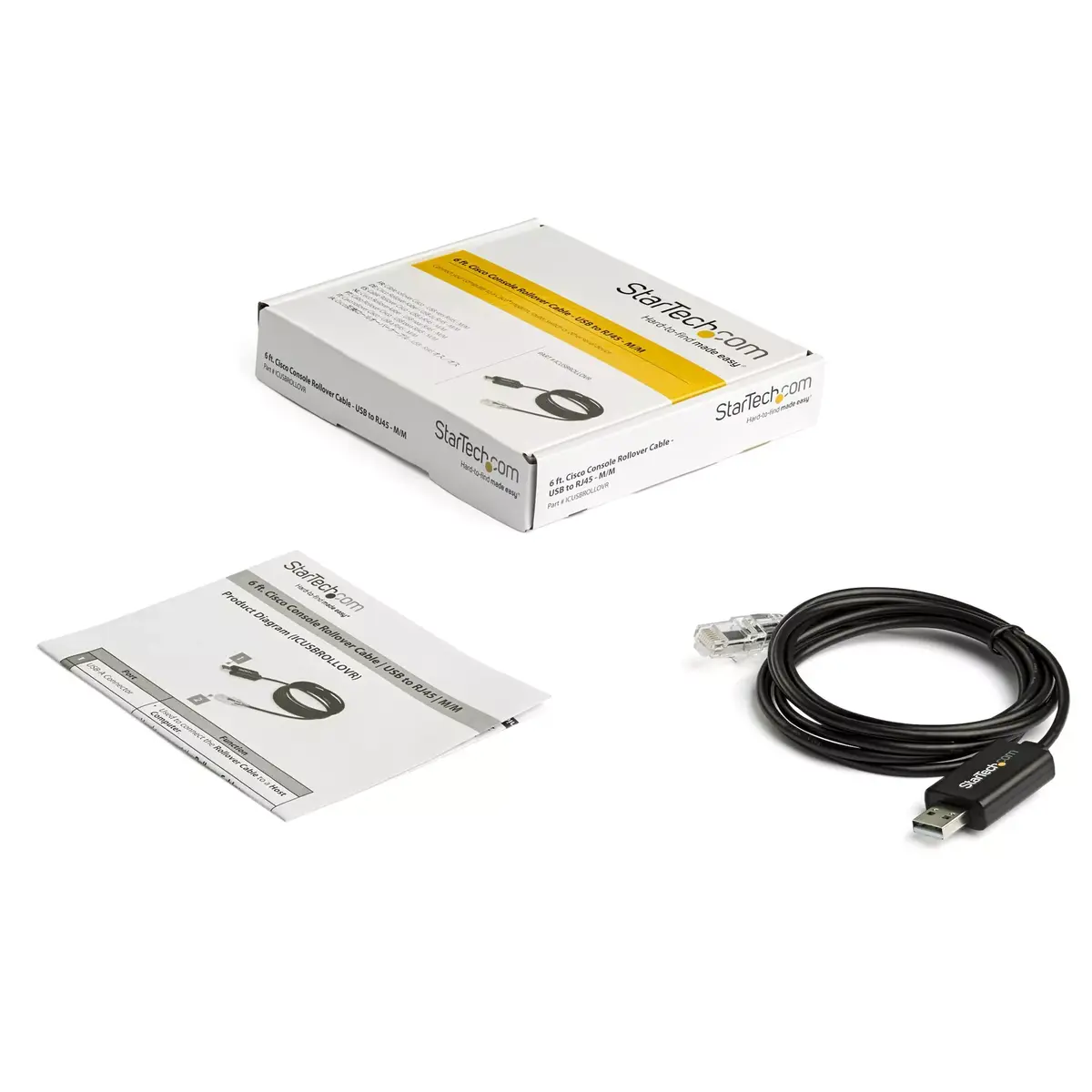Network Cable StarTech.com Cisco USB Console Cable Photo 5