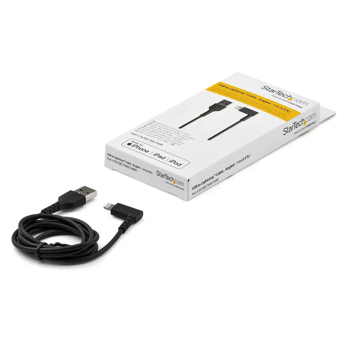 USB A to Lightning Cable StarTech.com RUSBLTMM1MBR Photo 5