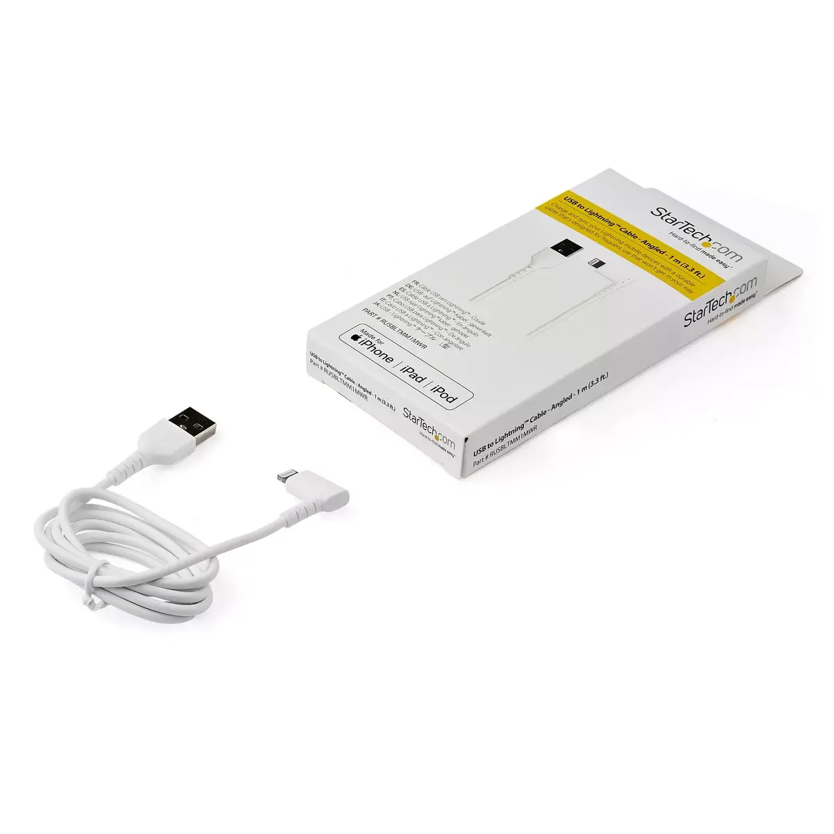 USB A to Lightning Cable StarTech.com RUSBLTMM1MWR Photo 5