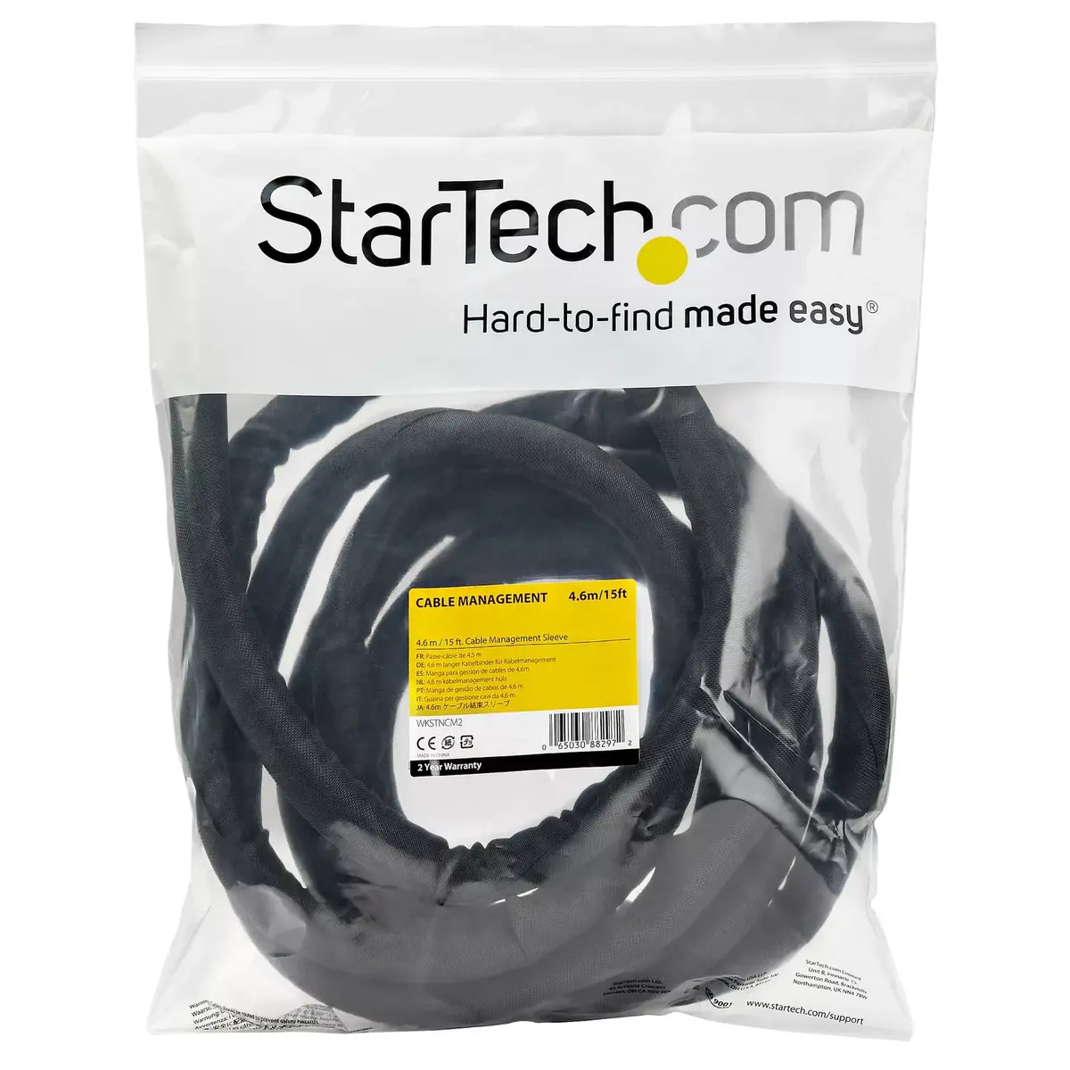 Чехол для кабелей StarTech.com WKSTNCM2 Photo 4