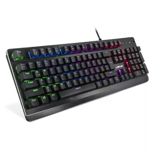 Keyboard Inter-Tech NK-2000ME Gaming USB QWERTZ Black