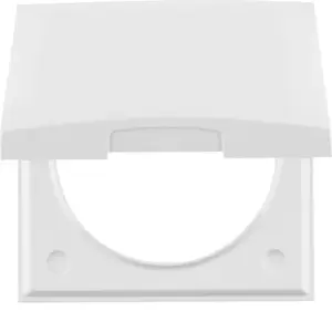 Light switch berker 918282509, white, 59.5×59.5 mm, pack of 10