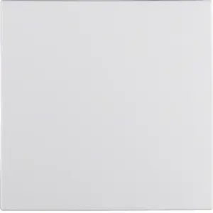 Wall plate / switch cover berker 16201909, white, pack of 10