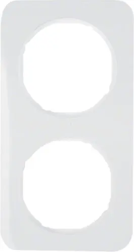 Wall plate berker 10122189 white screwless Photo 2