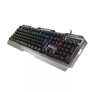 GENESIS Rhod 420 RGB tastatūra USB US International Melns