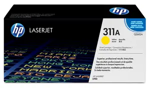 Oriģinālais dzeltenais lāzerprintera toneris HP 311A Q2682A ar 6000 lpp. resursu HP LaserJet 3700 printeriem