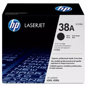 Тонер HP 38A 1 шт. Оригинальный черный 2500 страниц