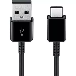 USB-A to USB-C cable Samsung EP-DR140ABE, black, 1 m length