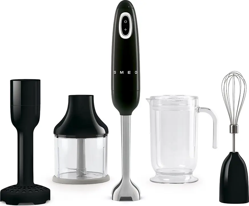 Smeg HBF02BLEU Immersion Blender Black Photo 9