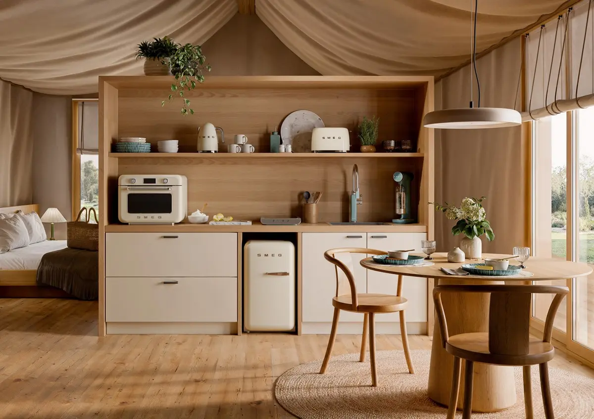 Электрический чайник Smeg 50's Style KLF03CREU Кремовый Photo 8