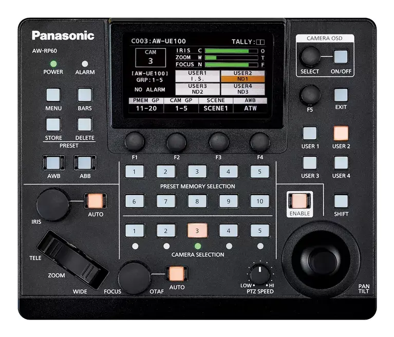 Kameru attālinātais vadības pults Panasonic AW-RP60GJ Photo 2