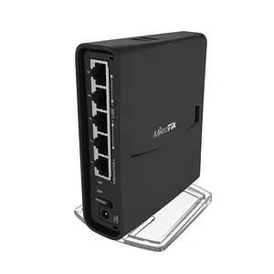 Router MikroTik hAP ac² Dual‑Band Wi‑Fi 802.11ac (2.4 GHz 300 Mbps / 5 GHz 867 Mbps), 5x RJ‑45, PoE, RouterOS