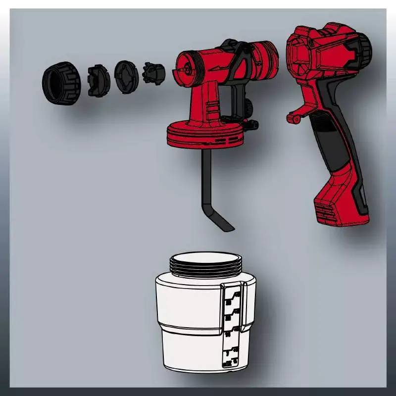 Краскопульт Einhell TC-SY 600 S Photo 8