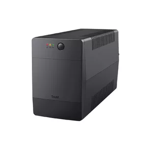 Nepārtraukta barošana TRUST Paxxon 1.5 kVA / 900 W, 4 AC kontaktligzdas, 12 Ah svina‑skābes akumulators, tornis, kabelis 1,4 m