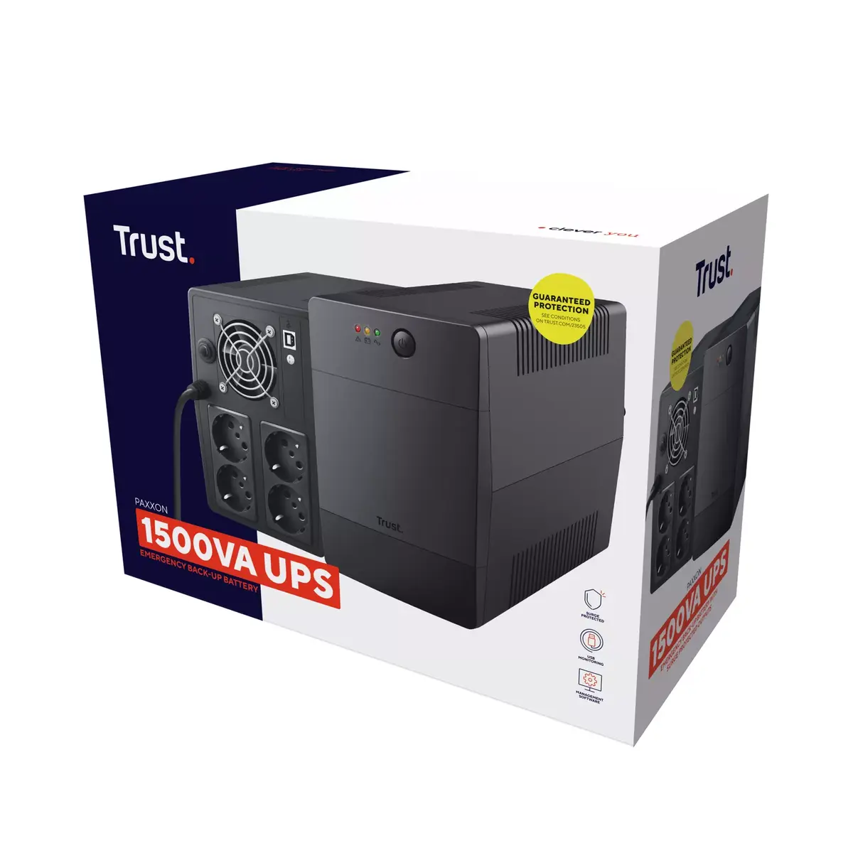TRUST Paxxon ИБП 1.5 kVA (900 W) Photo 5