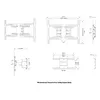 Montāžas kronšteins Multibrackets M Universal Flexarm Pro 125kg Photo 9
