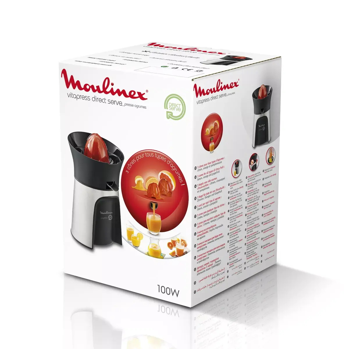 Электрический цитрусовый пресс Moulinex PC603D Photo 4