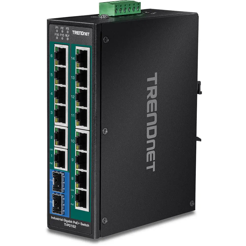 Trendnet TI-PG162 Nevadāms gigabitu Ethernet tīkla