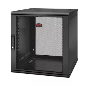 APC NetShelter WX 12U Single Hinged Wall-mount Enclosure 600mm Deep Монтируемая на стену стойка Черный