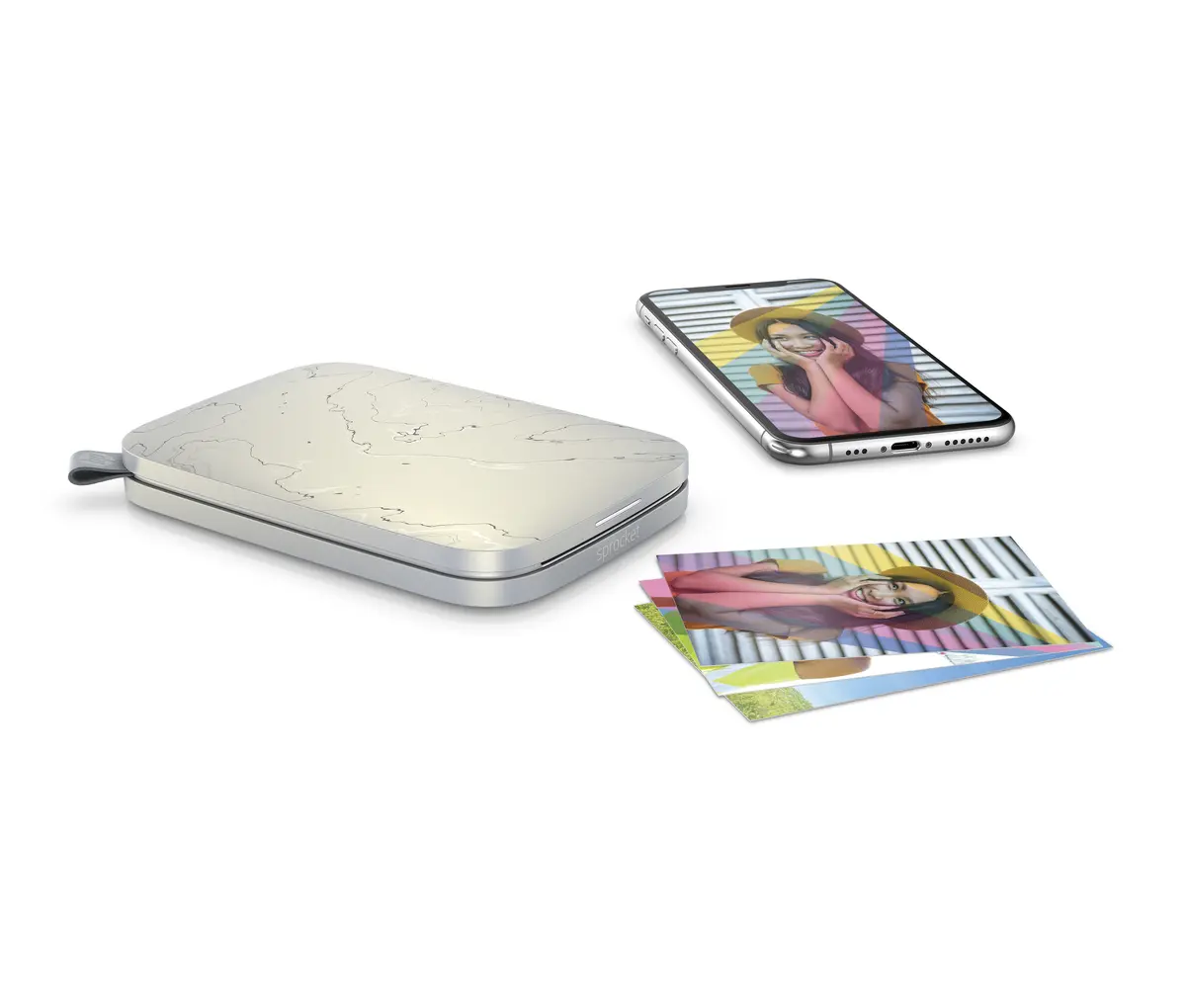 Фотопринтер HP Sprocket Select ZINK Photo 10