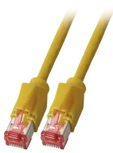 Сетевой кабель EFB Elektronik Cat6a S/FTP, RJ-45, 1.5 м, желтый