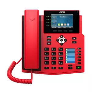 Fanvil X5U-R IP tālrunis Melns, Sarkans 16 rindas Wi-Fi