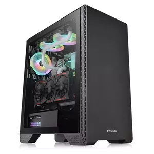 PC Case Thermaltake S300 TG Midi Tower Black
