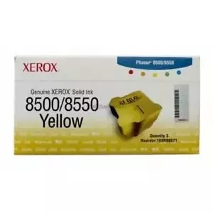 Чернила Xerox Phaser 8500 желтые (108R00671) 2шт цельная открытая коробка (108R00671_OB)