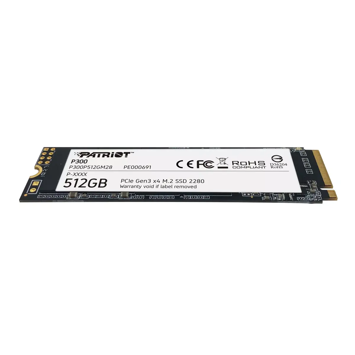 Внутренний SSD PATRIOT P300 512 ГБ M.2 NVMe Photo 3